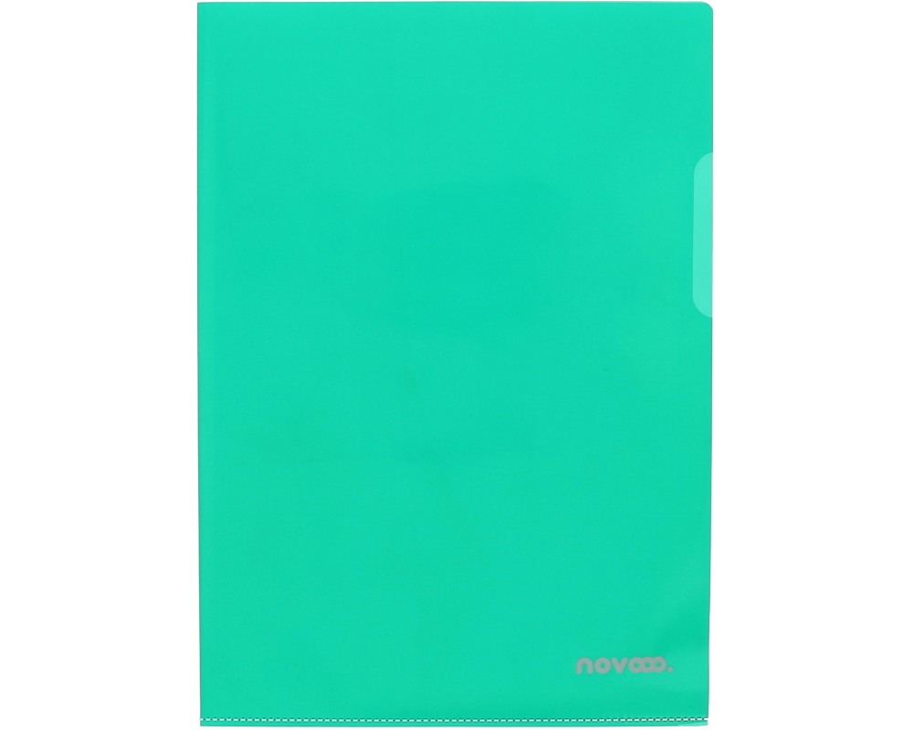NOVOOO Pro Sichtmappen 140my A4 400197774 grün glatt 100 Stück