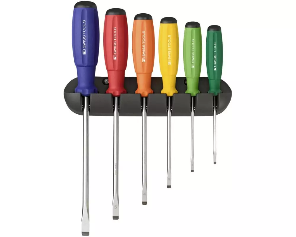 PB Swiss Tools Schraubenzieher-Set PB 8240 6-teilig, farbig