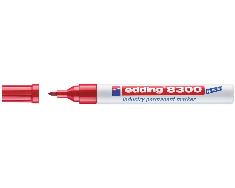 edding Permanent-Marker Industry 8300 Rot