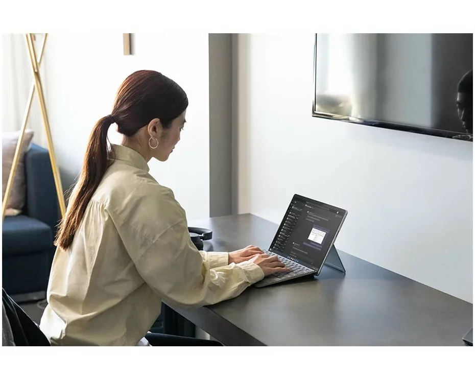 Microsoft Surface Pro 11/10/9/8 Keyboard/Typecover without Slim Pen COMM platinum Switzerland