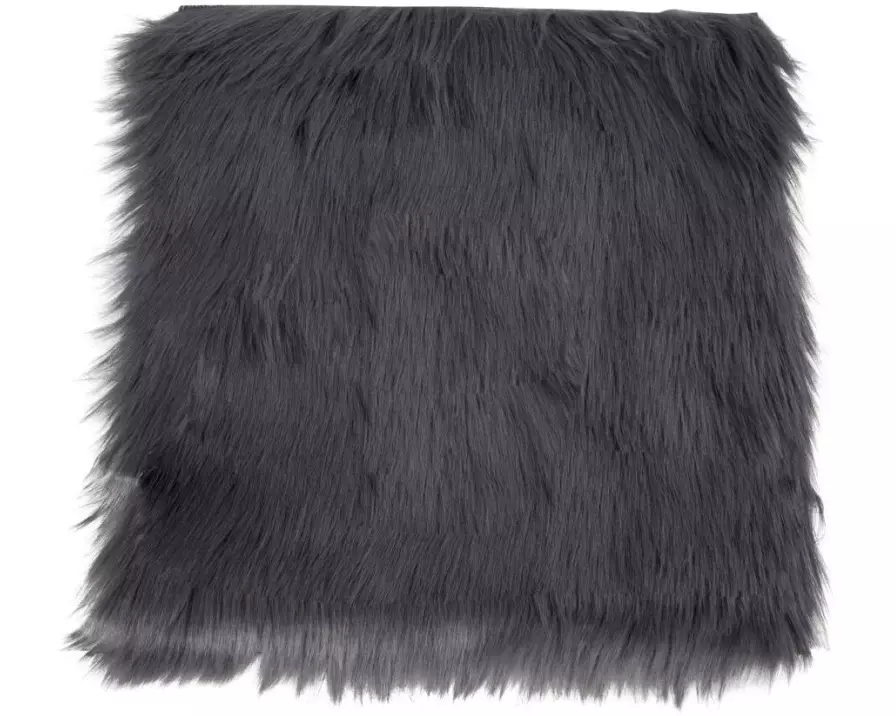 House Nordic Pelzimitat 40 x 40 cm, Grau