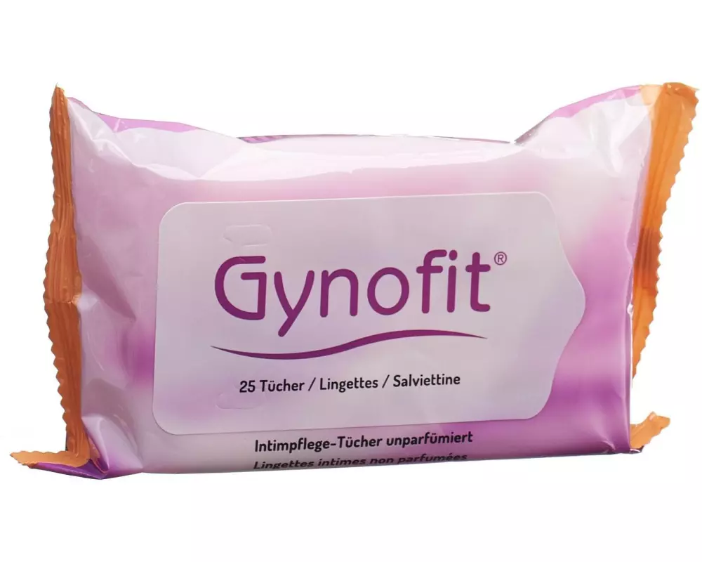 Gynofit Intimpflege-Tücher unparfümiert 25 Stück
