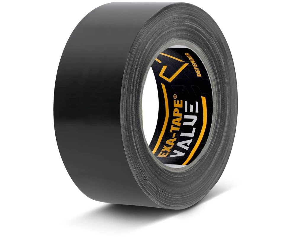 Defender Klebeband Exa-Tape B50 D 50 mm x 33 m, Schwarz