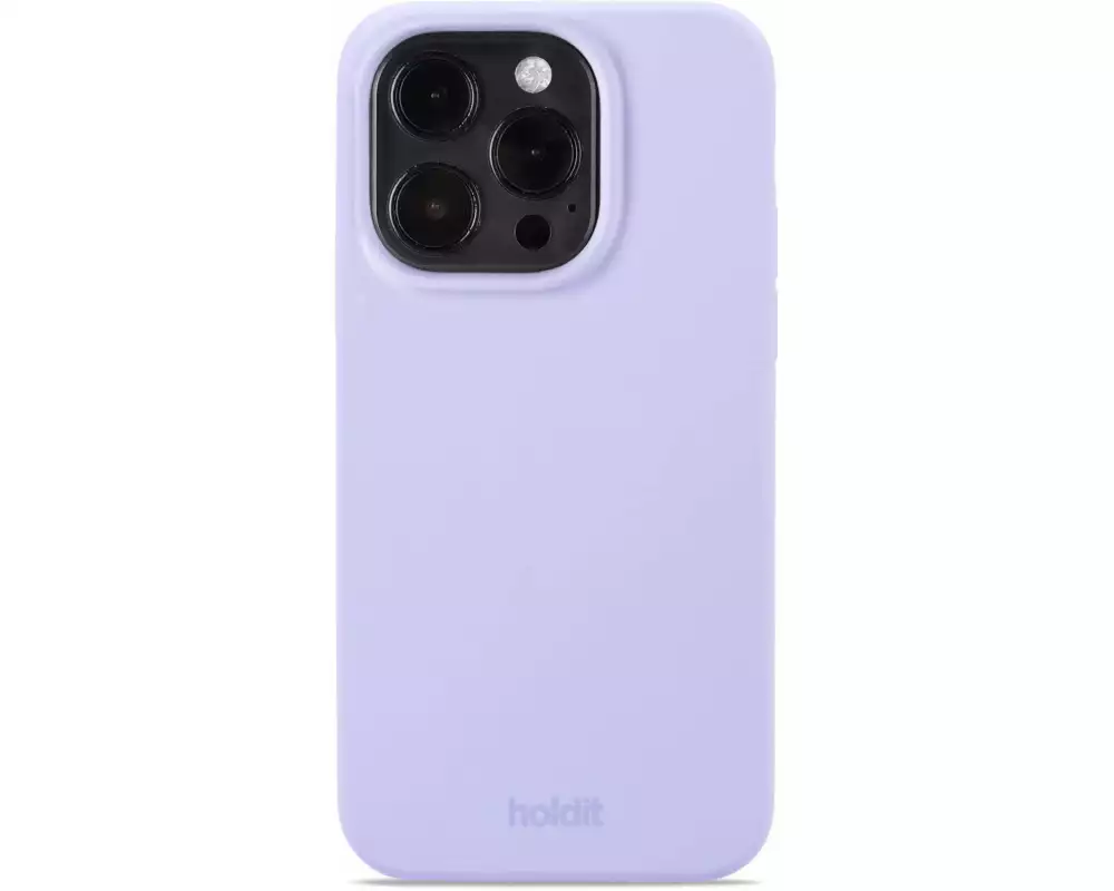 Holdit Back Cover Silicone iPhone 15 Pro Lavendel