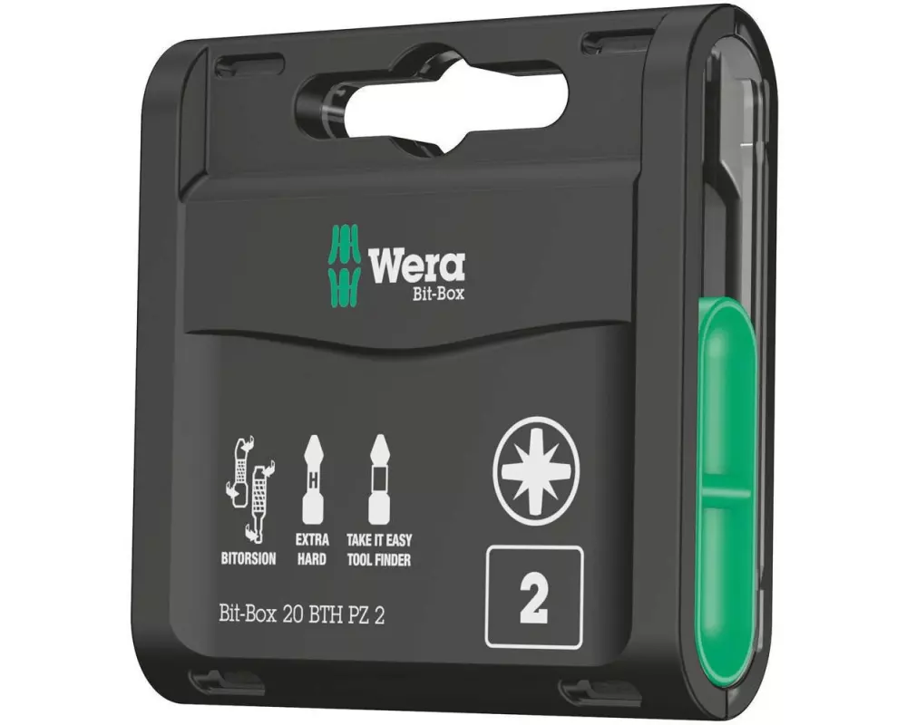 Wera Bit-Set 20 BTH PZ 2 20-teilig
