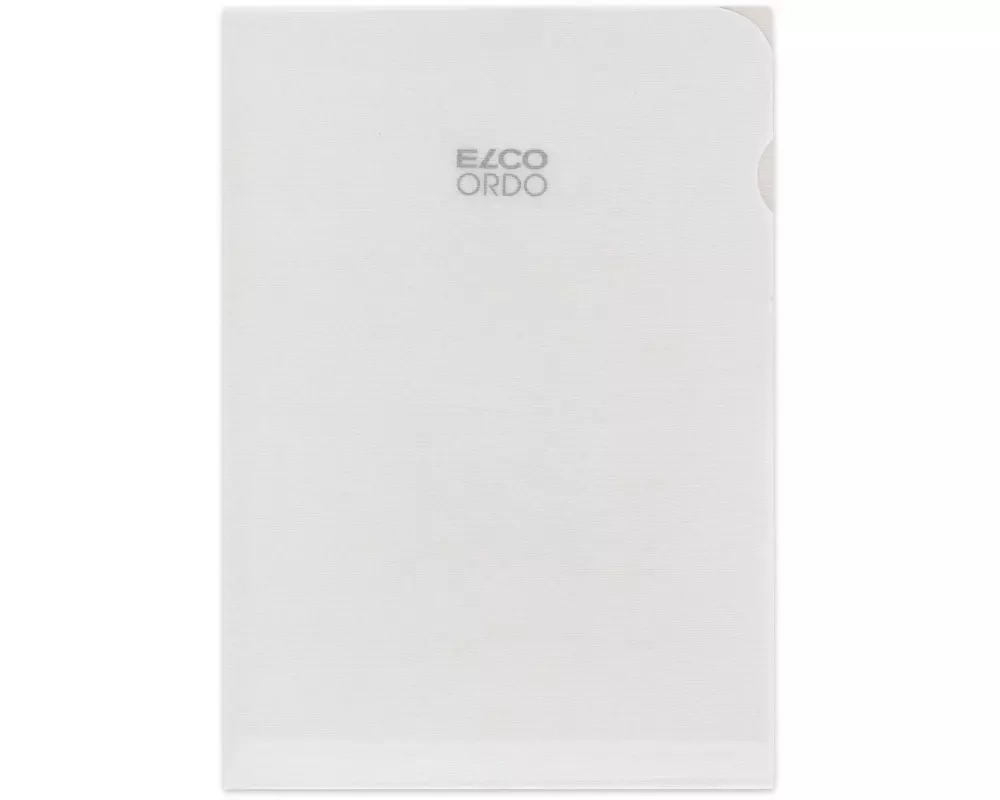 ELCO Sichthülle Ordo Transparent Weiss, 100 Stück