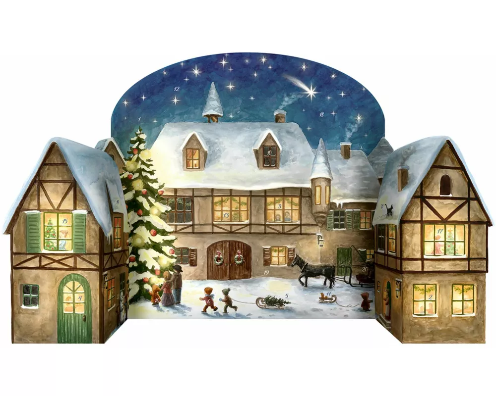 Adventskalender "Weihnachtsabend im Dorf"