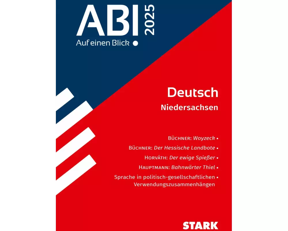 STARK Deutsch - Abi - Auf einen Blick! 2025 Niedersachsen