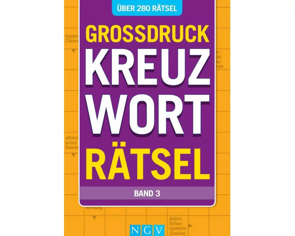 Großdruck Kreuzworträtsel - Band 3