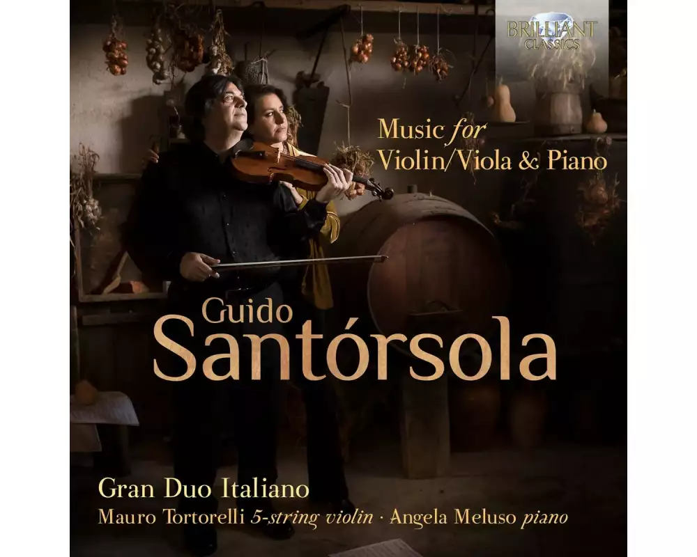 Santorsola: Music For Violin/Viola&Piano
