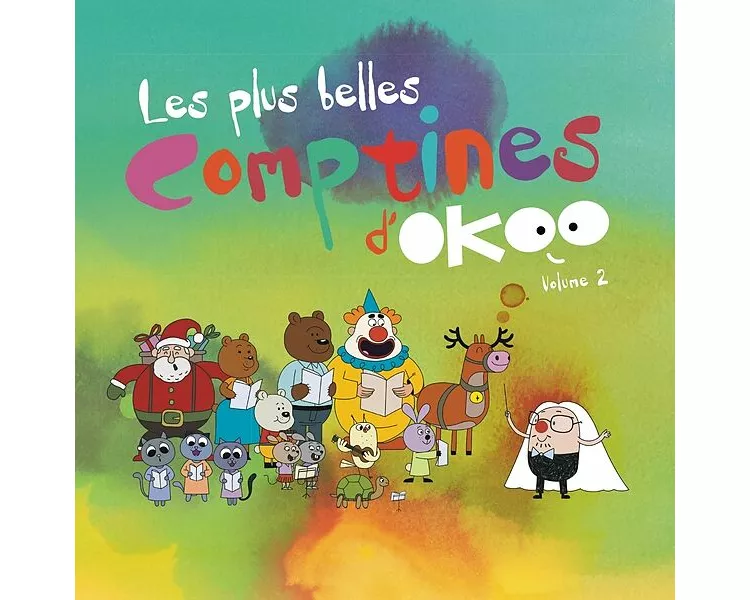 Les plus belles comptines d'Okoo (Vol. 2) CD-LIVRE