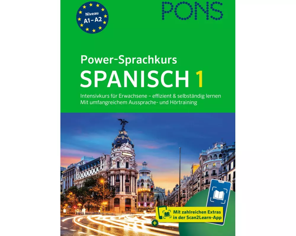 PONS Power-Sprachkurs Spanisch 1