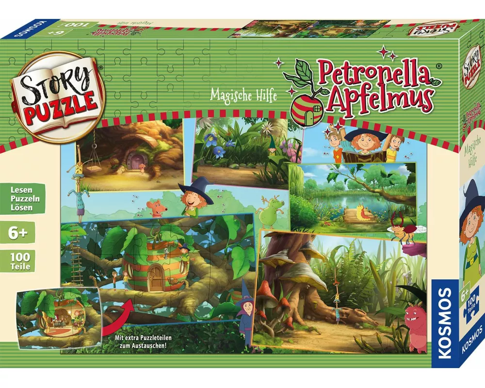 Story-Puzzle Petronella Apfelmus Magische Hilfe