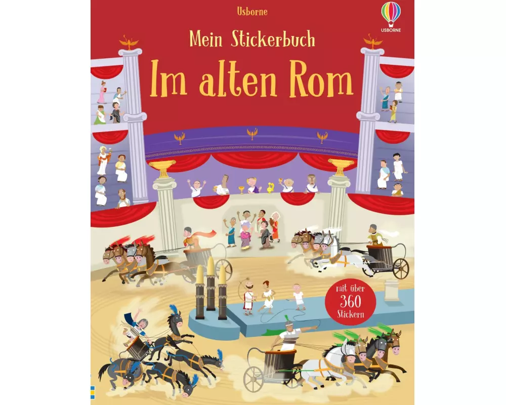 Mein Stickerbuch: Im alten Rom