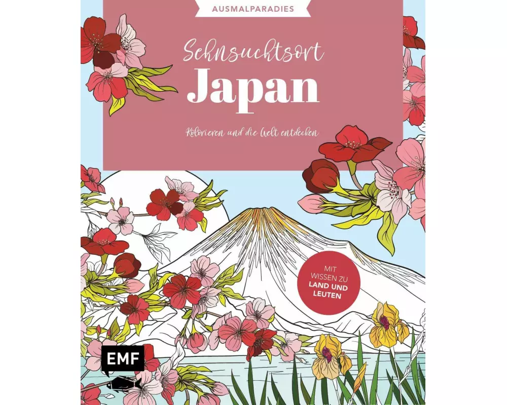 Ausmalparadies – Sehnsuchtsort Japan
