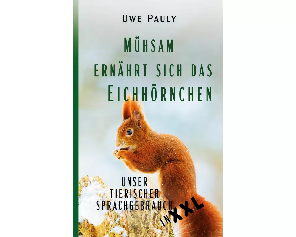Mühsam ernährt sich das Eichhörnchen