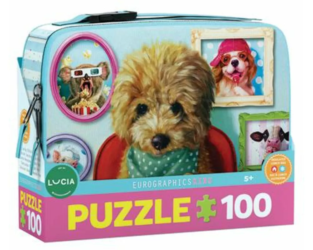 Lunch Box Puzzle 100 Teile - Dinner Time by Heffernan