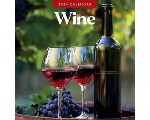 Wine 2024 Square Wall Calendar