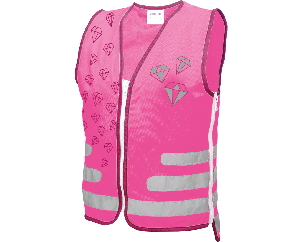 ROOST Warnweste 89315 ReflActions, Diamant
