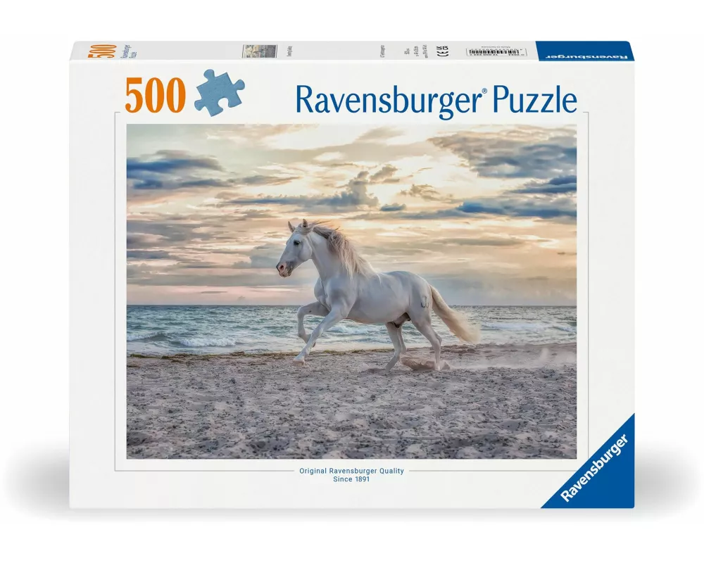 Erwachsenenpuzzle 500 Teile - Pferd am Strand
