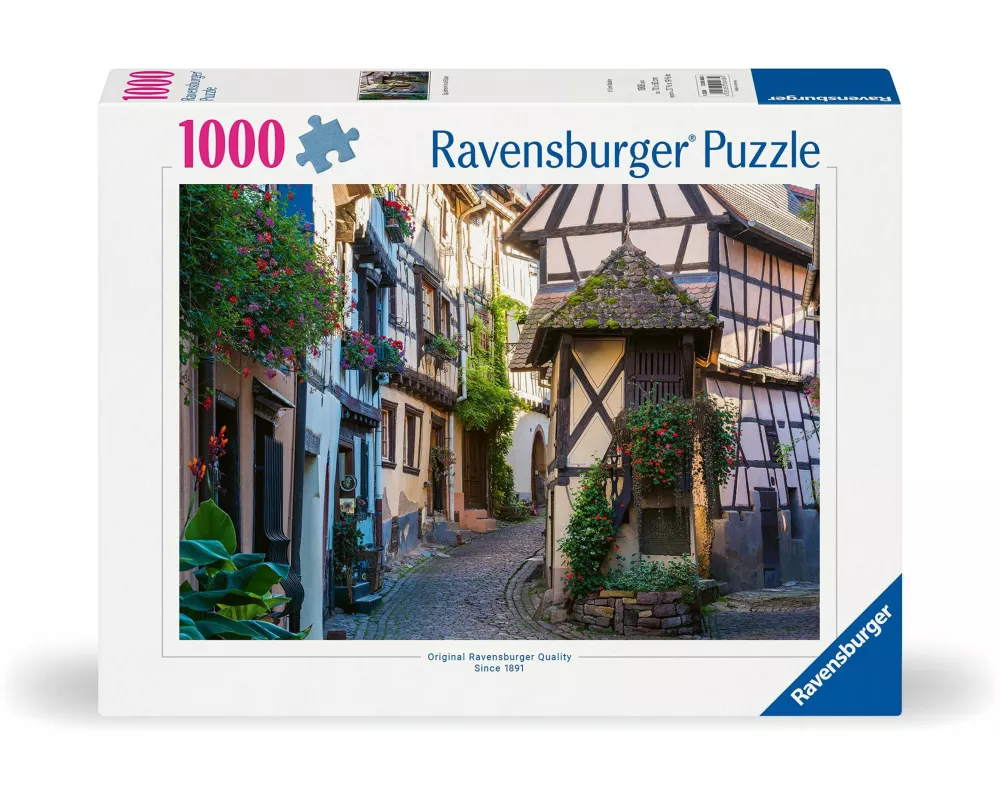Erwachsenenpuzzle 1000 Teile - Eguisheim im Elsass