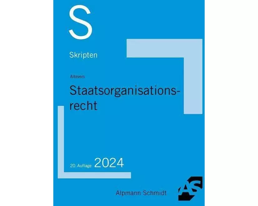 Skript Staatsorganisationsrecht