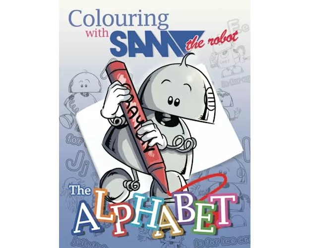 Colouring with Sam the Robot - The Alphabet