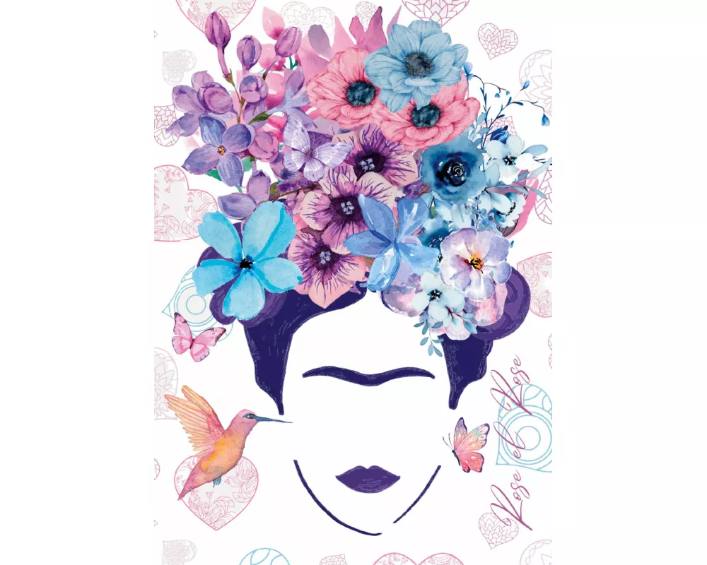 Notizbuch der Marke Rose el Rose aus der Frida Kahlo Kollektion
