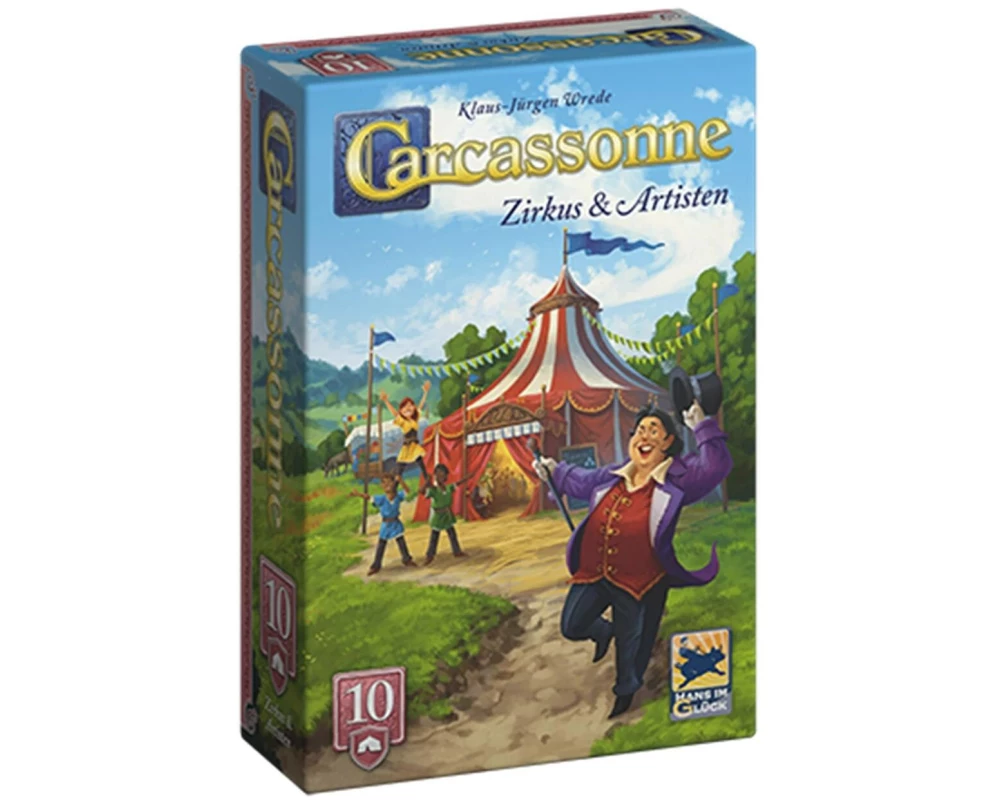 Hans im Glück Familienspiel Carcassonne Zirkus und Artisten (d)