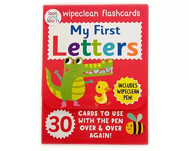 My First Letters - Wipeclean Flashcards