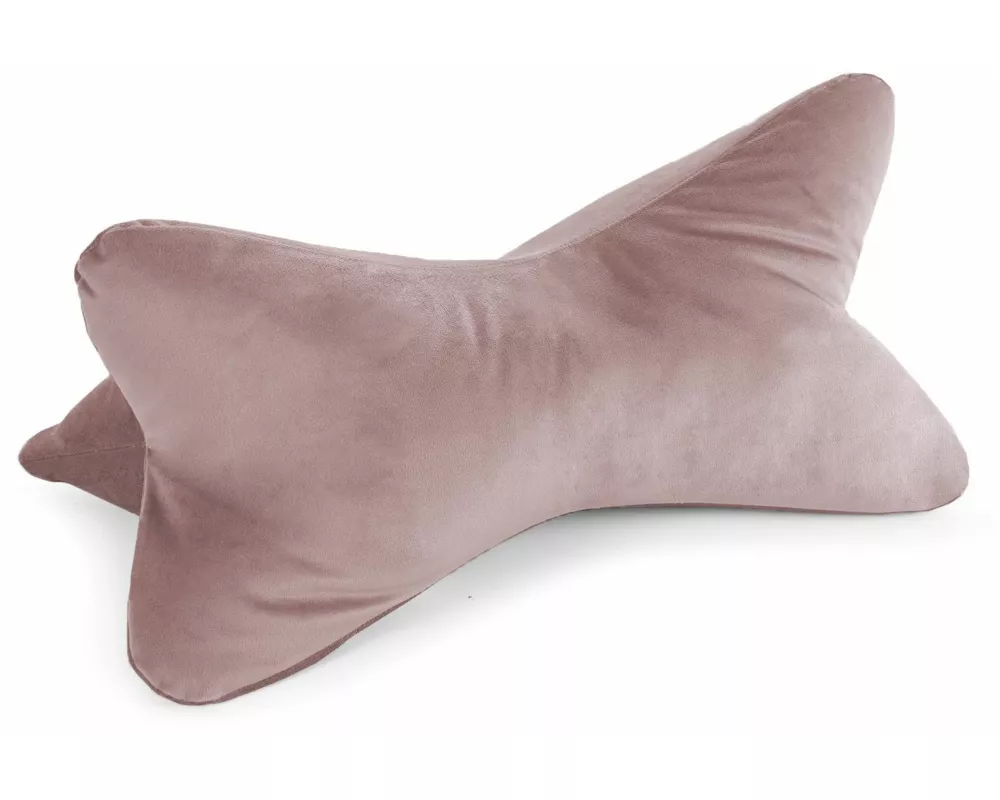 Bookiepad Leseknochen Cozy Samt - rose