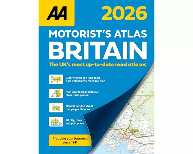 Motorist'satlas Britain 2026