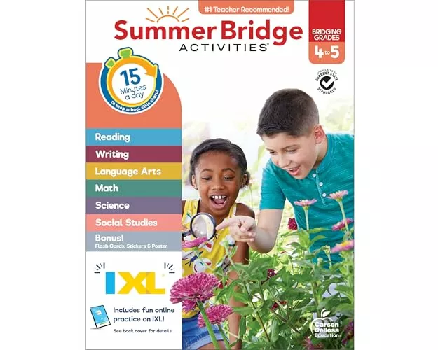 Summer Bridge Activities, Grades 4 - 5