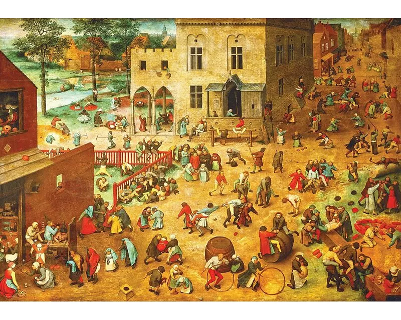 Puzzle 1000 Teile - Kinderspiele