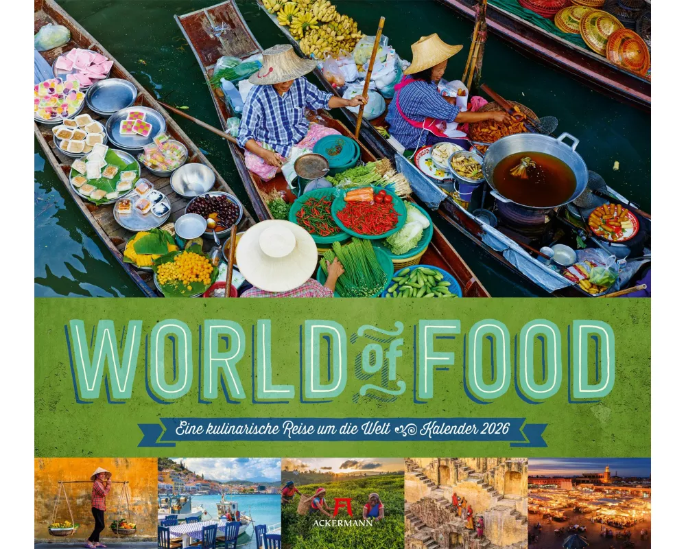 World of Food Kalender 2026 | Kulinarische Weltreise
