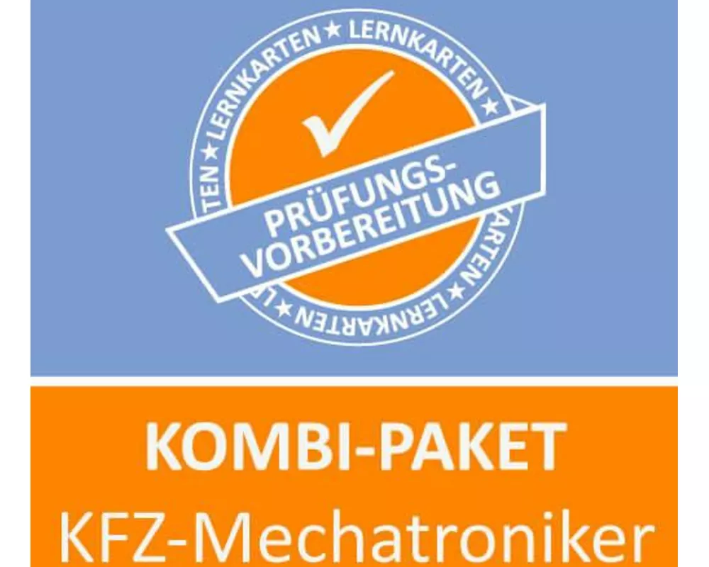 Lernkarten Kombi-Paket Kraftfahrzeugmechatroniker