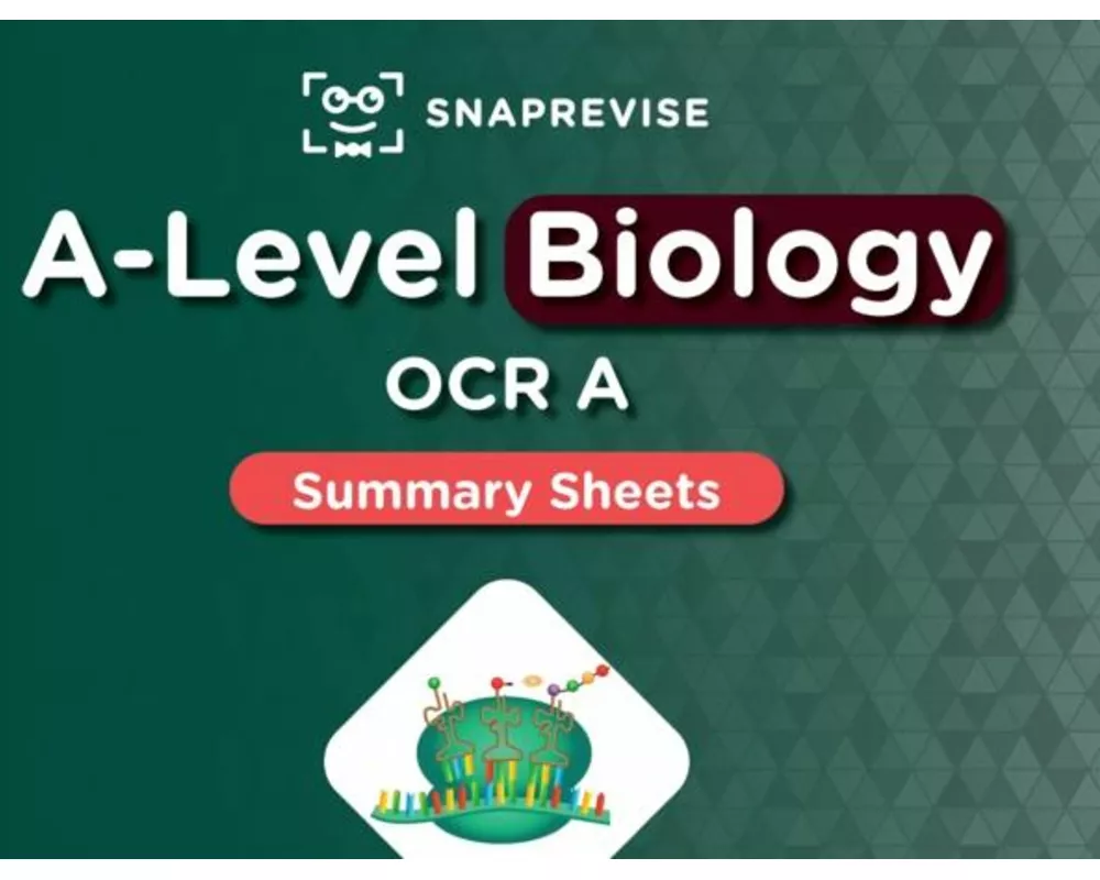 SnapRevise A-Level OCR Biology Summary Sheets