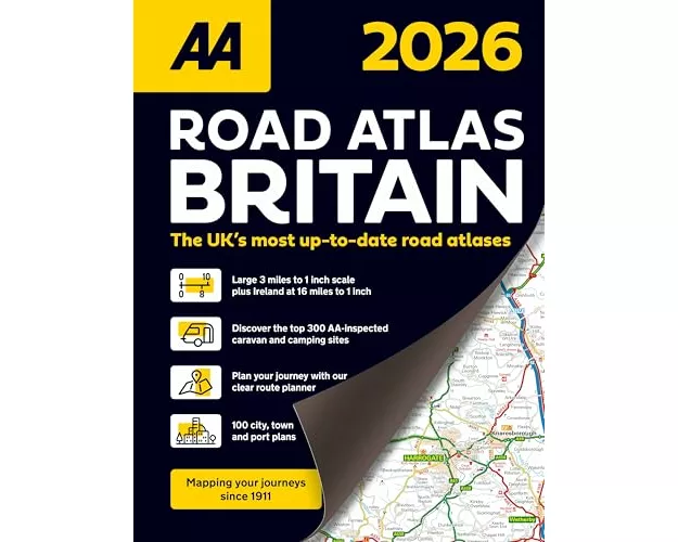 Roadatlas Britain 2026
