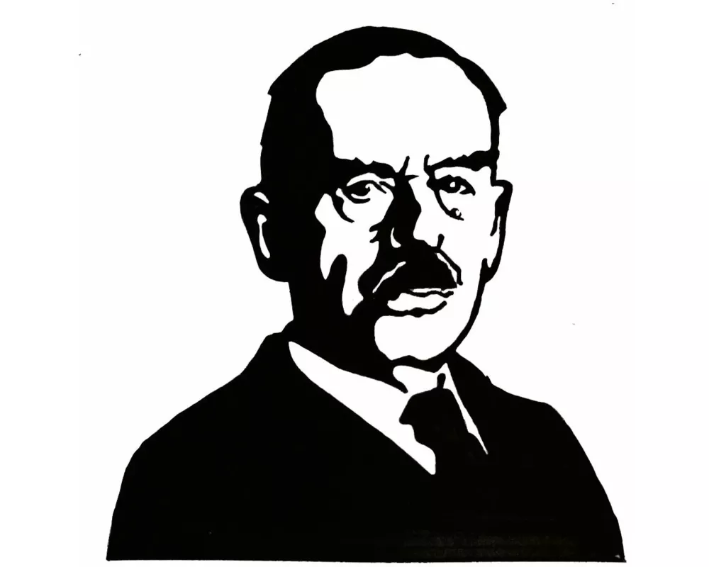 Thomas Mann. Buchstütze