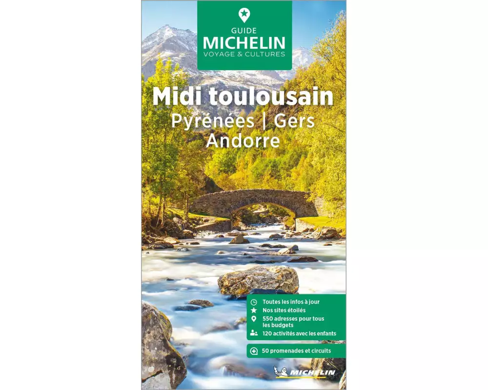 Michelin Le Guide Vert Pyrénnées Toulouse Gert