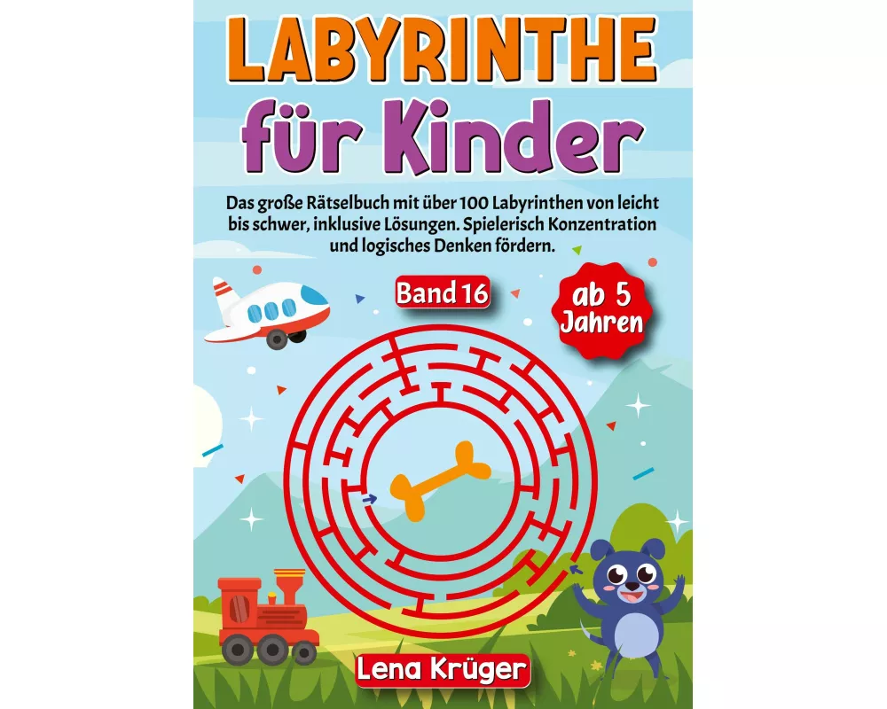 Labyrinthe für Kinder ab 5 Jahren - Band 16