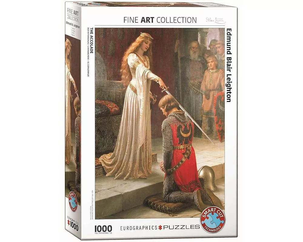 Puzzle 1000 Teile - Edmund Blair Leighton: The Accolade by Leighton
