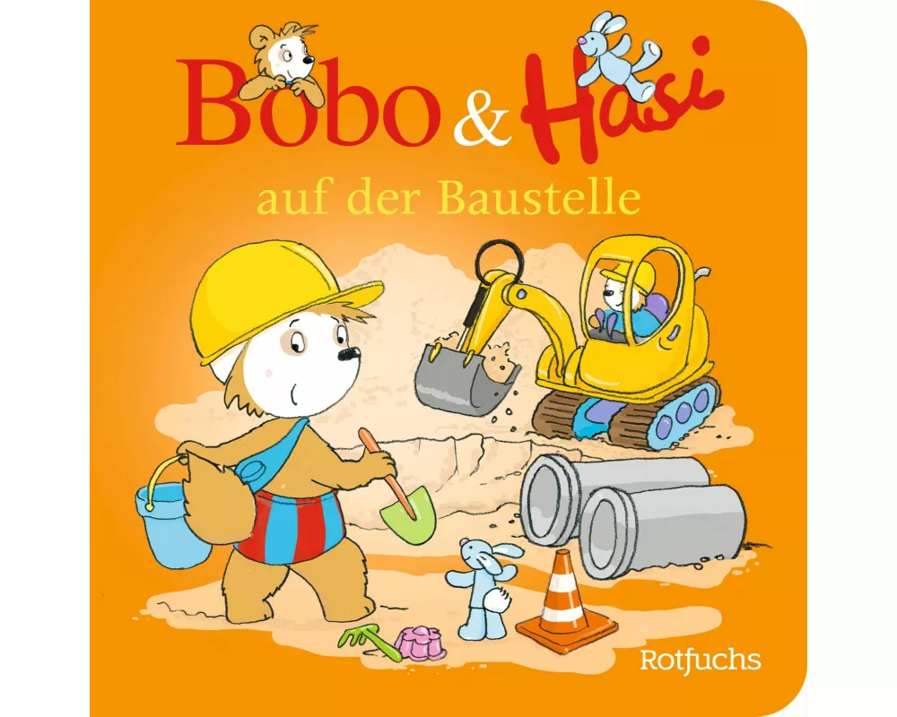 Bobo & Hasi auf der Baustelle
