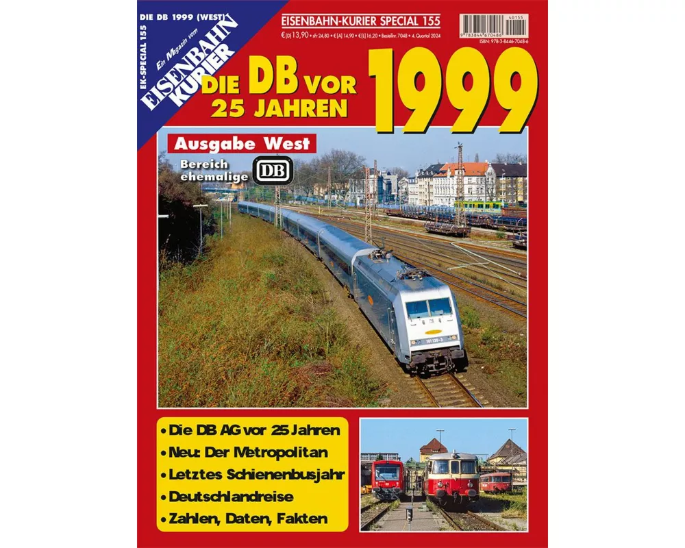 Die DB vor 25 Jahren - 1999 Ausgabe West