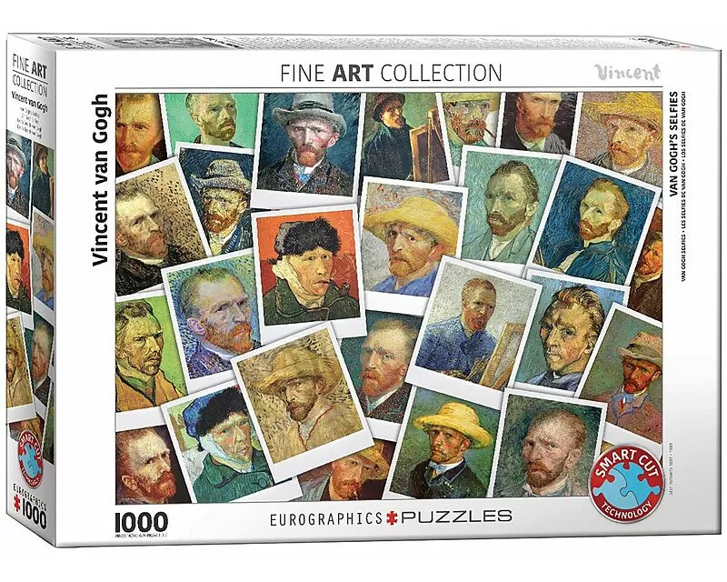Puzzle 1000 Teile - van Gogh V: Van Gogh Selfies