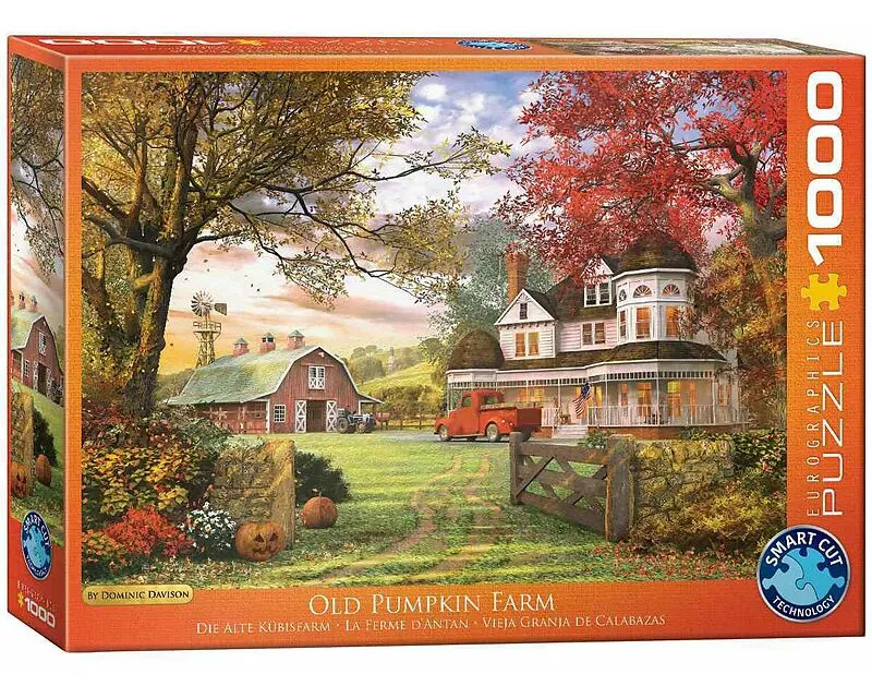 Puzzle 1000 Teile - Davison D: Old Pumpkin Farm