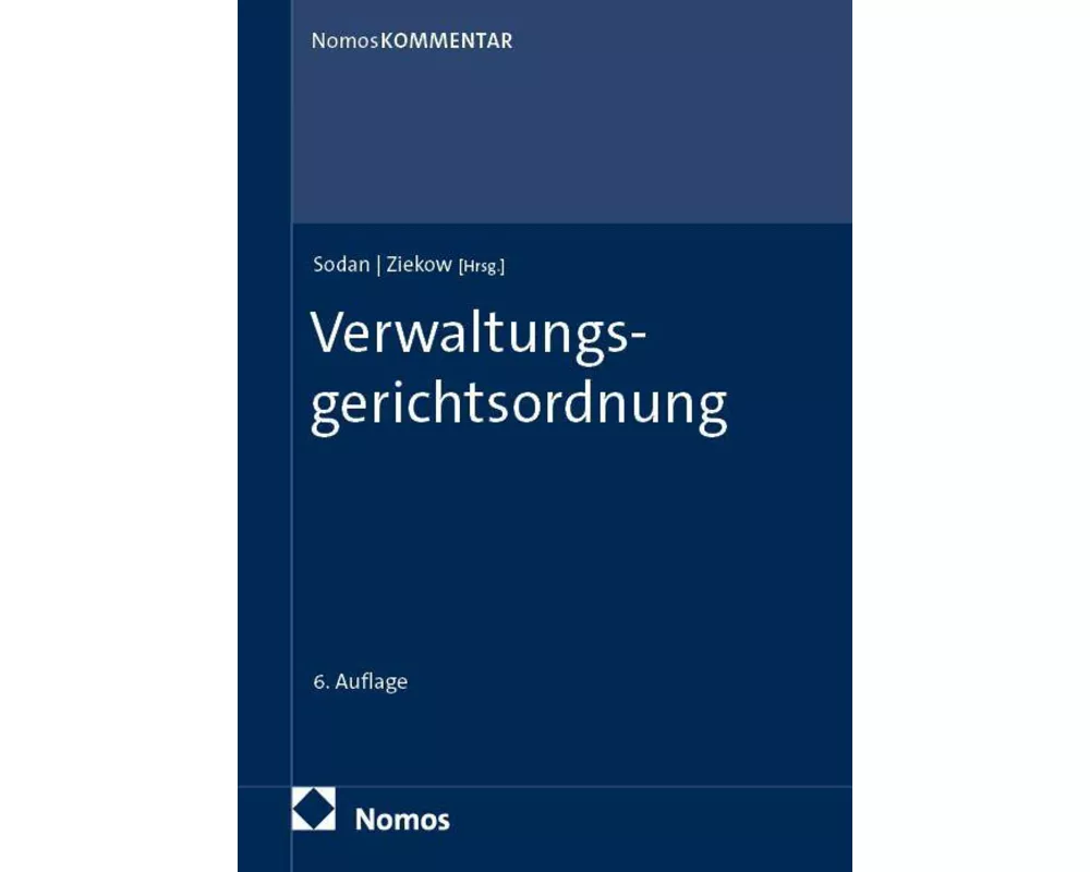 Verwaltungsgerichtsordnung: VwGO