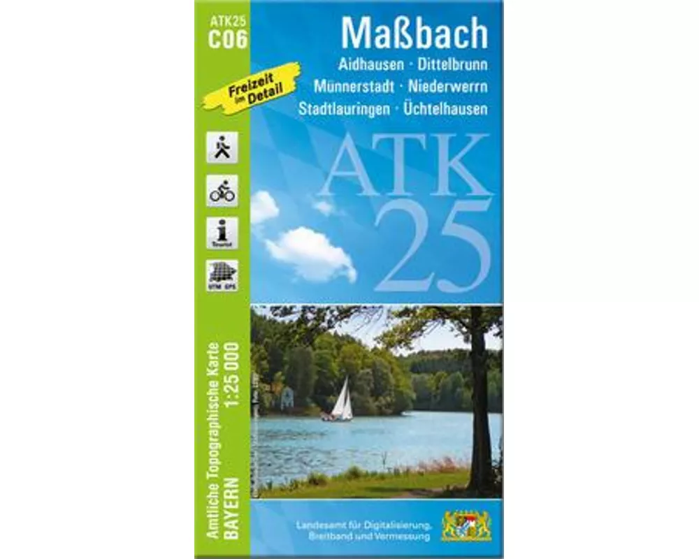 ATK25-C06 Maßbach (Amtliche Topographische Karte 1:25000)