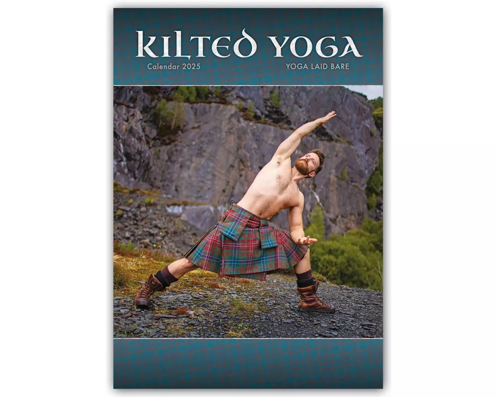 Kilted Yoga A3 Calendar 2025