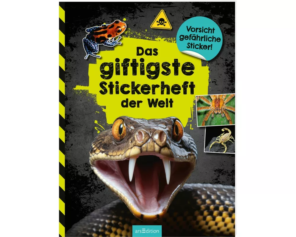Das giftigste Stickerheft der Welt